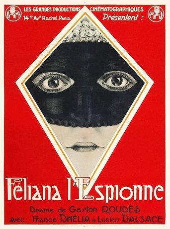 Féliana l'espionne (1924) poster