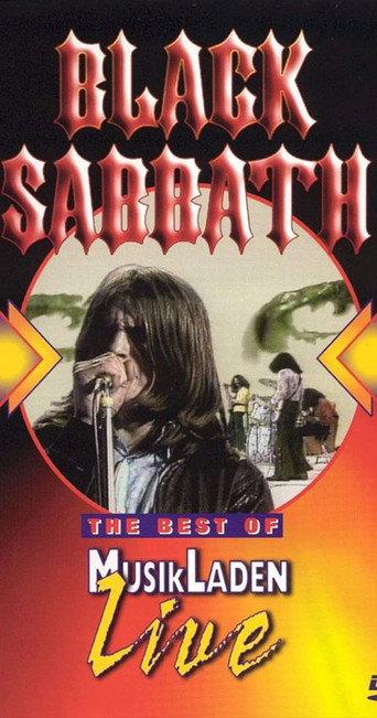 Black Sabbath - Musikladen Live (1970) poster