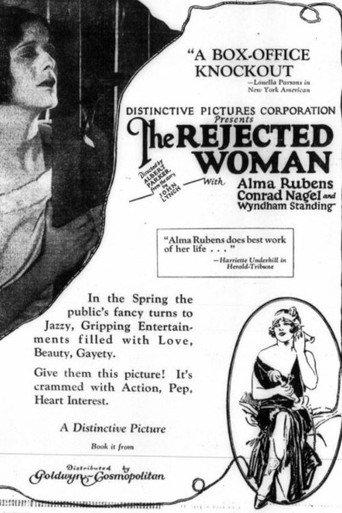 The Rejected Woman (1924) poster
