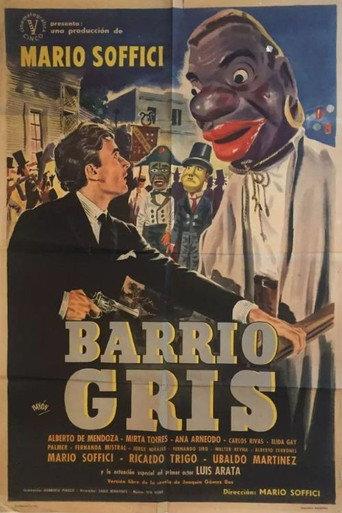 Gray neighborhood (1954) poster