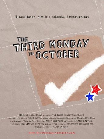 The Third Monday in October (2006) poster