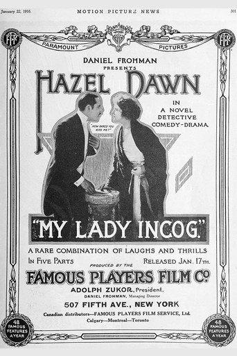 My Lady Incog. (1916) poster