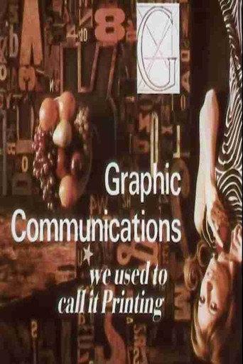 Graphic Communications: We Used To Call It Printing (1969) poster