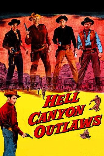 Hell Canyon Outlaws (1957) poster