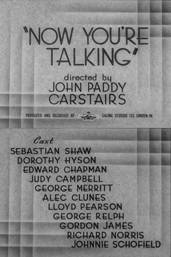 Now You're Talking (1940) poster