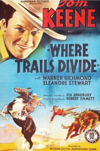 Where Trails Divide (1937) poster