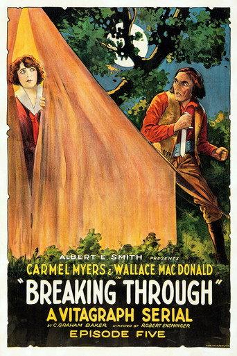 Breaking Through (1921) poster