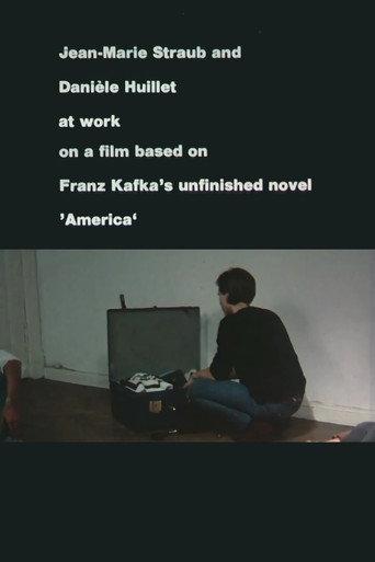 Jean-Marie Straub and Danièle Huillet at Work on a Film Based on Franz Kafka’s Amerika (1983) poster