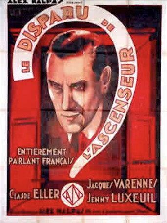 The disappearance from the elevator (1932) poster