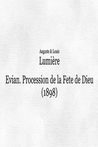 Evian : procession de la Fête-Dieu IV (1898) poster