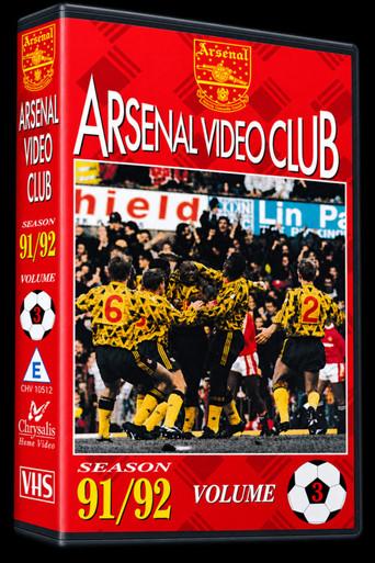 Arsenal F.C. Video Club - 1991-92 - Vol 3 (1992) poster