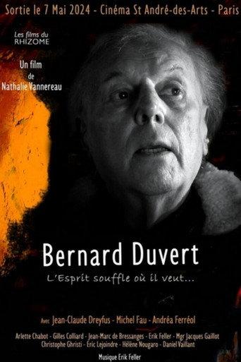 Bernard Duvert, l'Esprit souffle où il veut (2024) poster