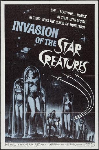 Invasion of the Star Creatures (1962) poster