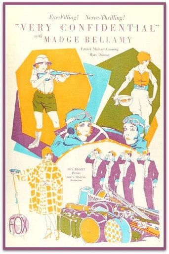 Very Confidential (1927) poster