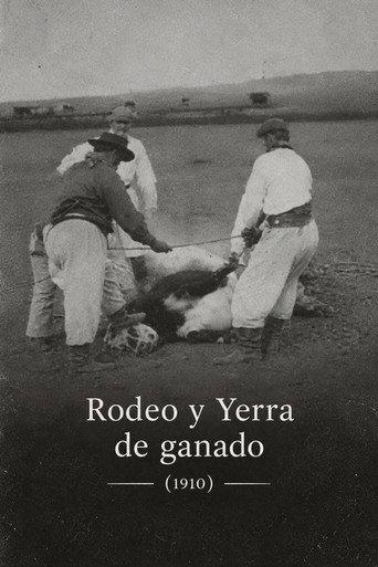 Rodeo y Yerra de ganado (1910) poster
