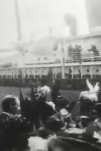 S.S. 'Coptic' at Dock (1897) poster
