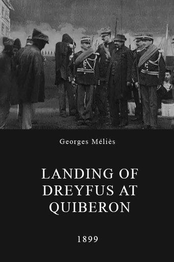 Landing of Dreyfus at Quiberon (1899) poster