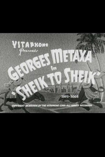 Sheik to Sheik (1936) poster