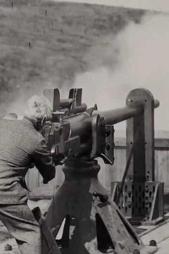 Firing the Maxim Gun (1897) poster