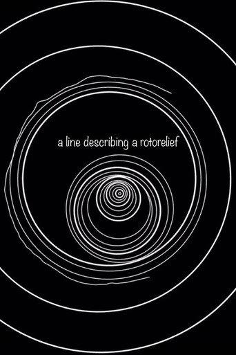 a line describing a rotorelief (2020) poster