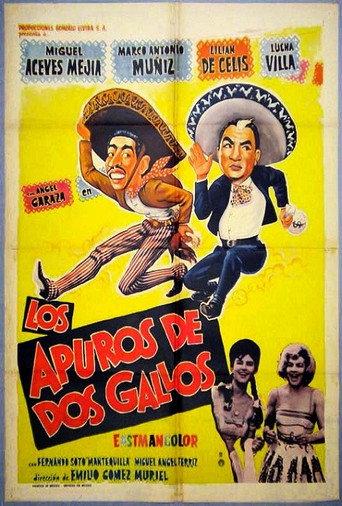 Los apuros de dos gallos (1963) poster