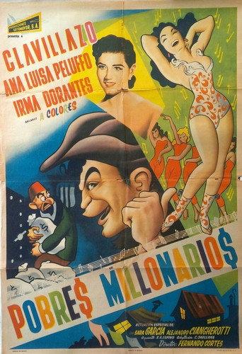 Pobres millonarios (1957) poster