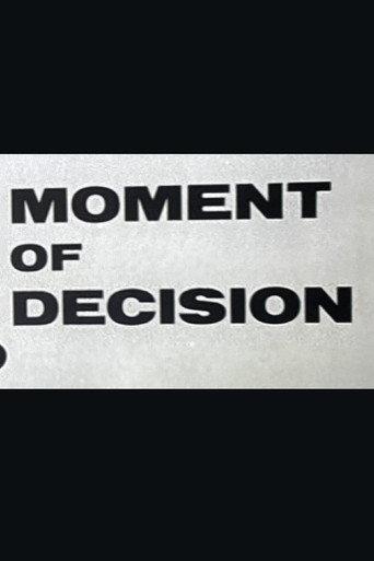 Moment of Decision (1963) poster