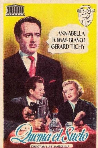 Quema el suelo (1951) poster