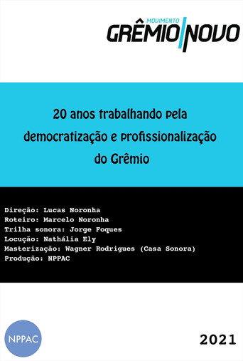 20 Anos Trabalhando pela Democratização e Profissionalização do Grêmio (2021) poster