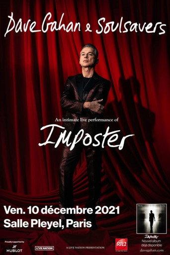 Dave Gahan & Soulsavers Salle Pleyel, Paris (2022) poster