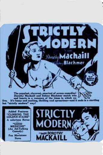 Strictly Modern (1930) poster