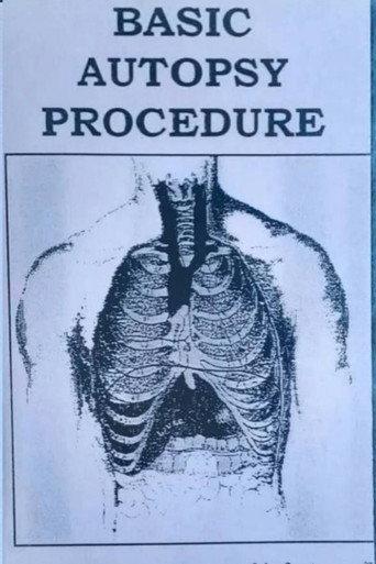 Basic Autopsy Procedure (1961) poster