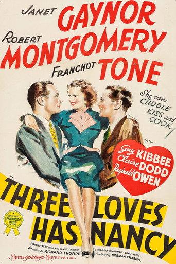 Three Loves Has Nancy (1938) poster