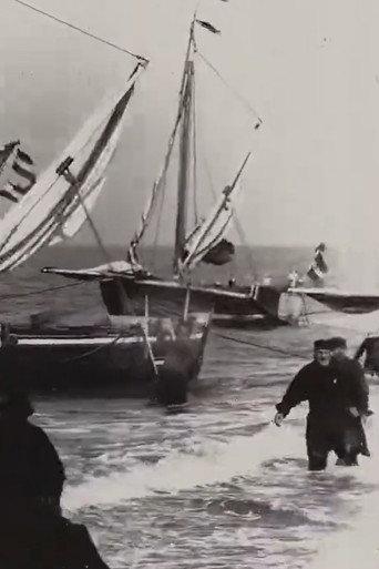 Scheveningen, Dutch Fishing Boats (1898) poster