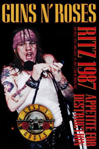 Guns N' Roses Live at The Ritz, NY 1987 (1987) poster
