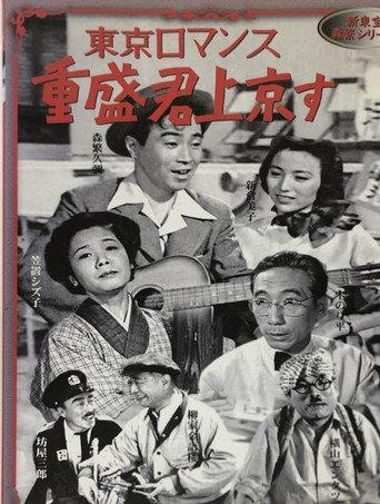 Shigemori Goes To Tokyo (1954) poster