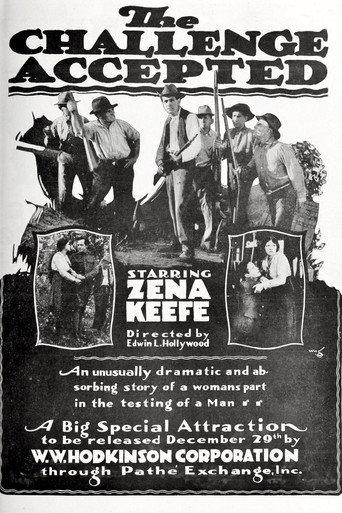 The Challenge Accepted (1918) poster