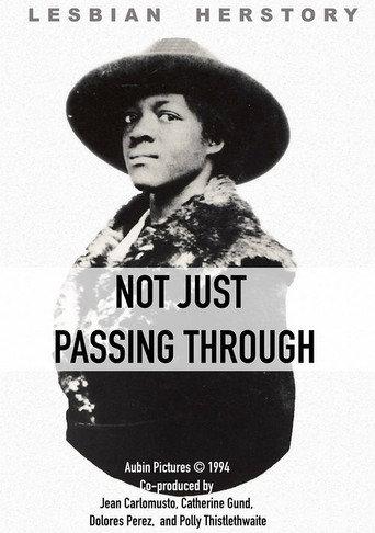 Not Just Passing Through (1994) poster