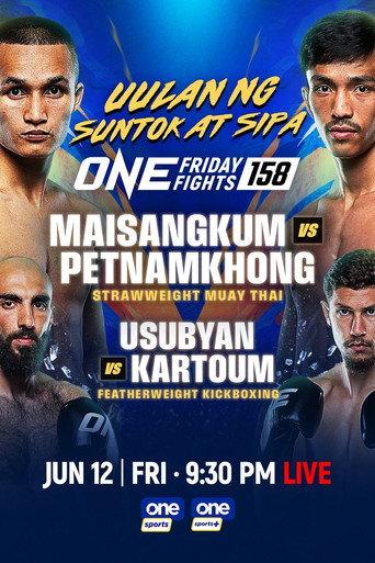 ONE Friday Fights 158: Maisangkum vs. Petnamkhong (2026) poster