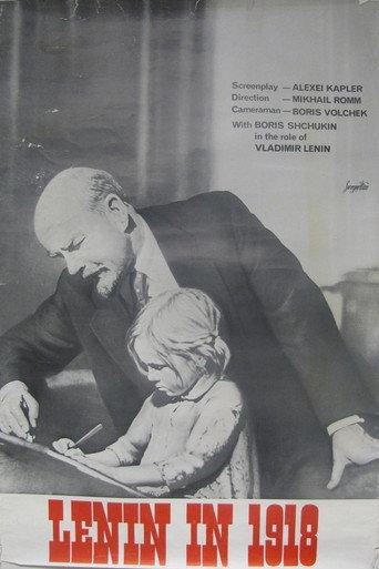 Lenin in 1918 (1939) poster