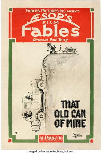 That Old Can of Mine (1924) poster