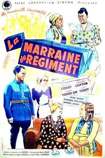 La marraine du régiment (1938) poster
