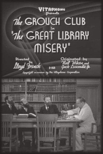 The Great Library Misery (1938) poster