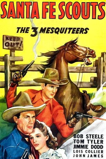 Santa Fe Scouts (1943) poster
