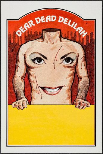 Dear Dead Delilah (1972) poster