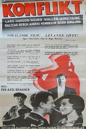 Konflikt (1937) poster