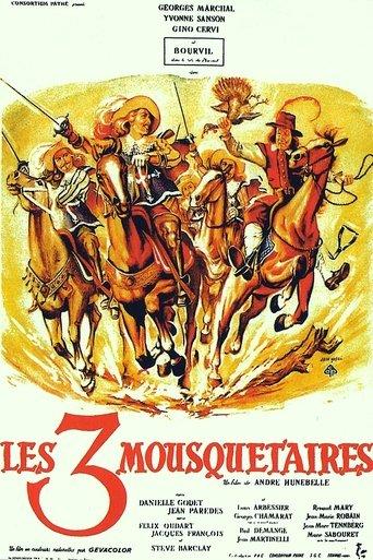 The Three Musketeers (1953) poster