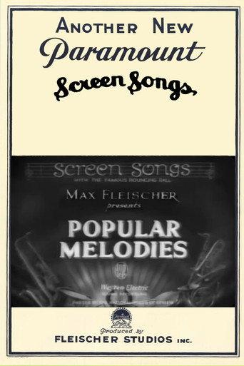Popular Melodies (1933) poster