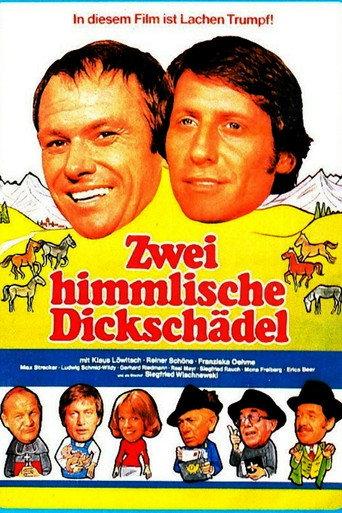 Zwei himmlische Dickschädel (1974) poster