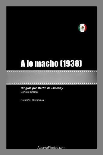 A lo macho (1938) poster